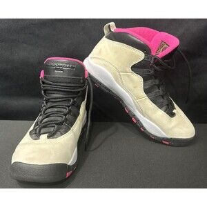 NIKE Air Jordan Retro 10 X Multicolor Pink 487211-008 5.5Y